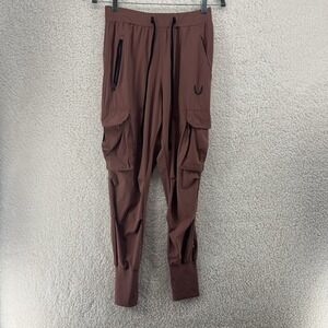 ASRV Tetra-Lite Cargo High Rib Jogger Men's Size Small Faded Plum Activewear